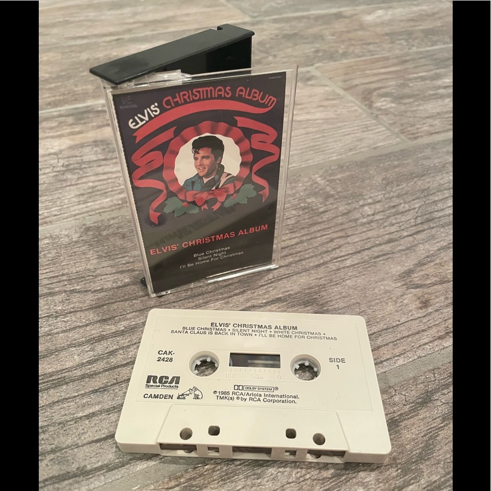 Elvis Christmas Album Cassette Tape 🎄